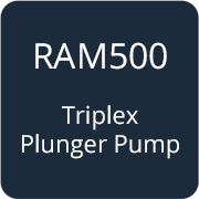 RAM500 - Triplex Plunger Pump